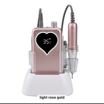 35K Brushless Nail Drill (Light Rose Gold)