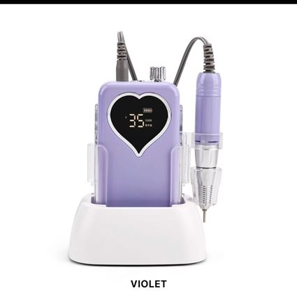 35K Brushless Nail Drill (Violet)